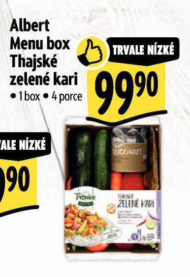 ALBERT MENU BOX THAJSK ZELEN KARI