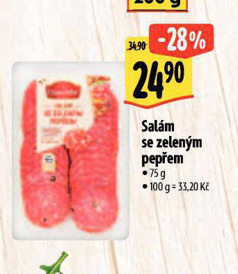 SALM SE ZELENM PEPEM