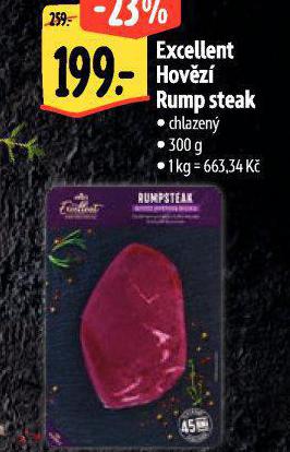 EXCELLENT HOVZ RUMP STEAK