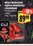 MARINOVAN VEPOV MEDAILONKY S BRUSINKAMI