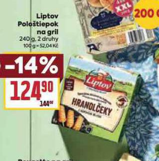 LIPTOV POLOTIEPOK NA GRIL