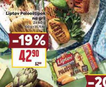LIPTOV POLOOTIEPOK NA GRIL