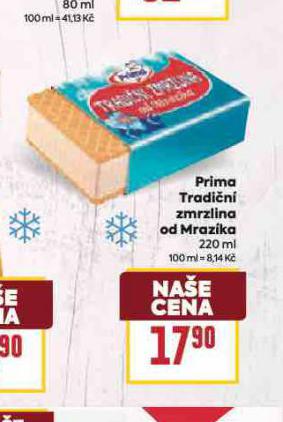 PRIMA TRADIN ZMRZLINA OD MRAZKA