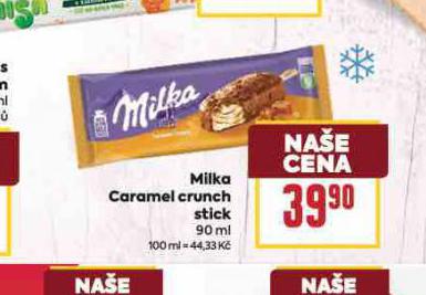 MILKA CARAMEL CRUNCH STICK