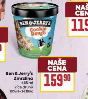 BEN & JERRYS ZMRZLINA