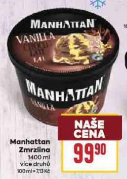 MANHATTAN ZMRZLINA