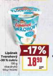 LIPNEK TVAROHOV -30% CUKRU