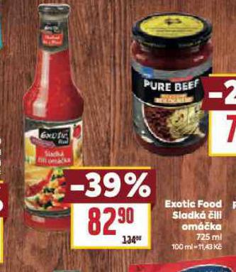 EXOTIC FOOD SLADK ILI OMKA