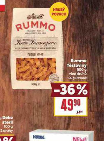 RUMMO TSTOVINY