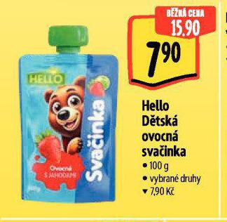 HELLO DTSK OVOCN PESNDVKA