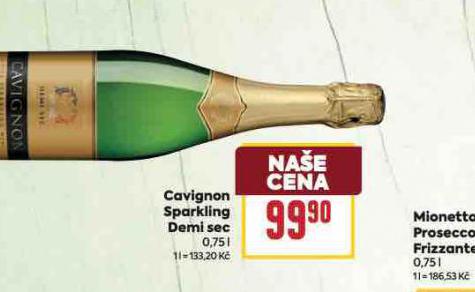 CAVIGNON SPARKLING DEMI SEC