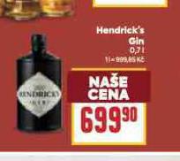 HENDRICKS GIN