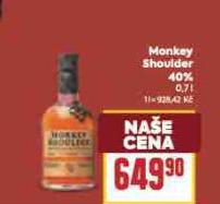 MONKEY SHOULDER 40%