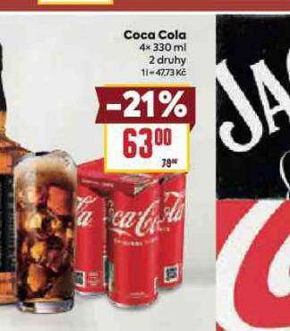 COCA COLA 4x 0,33 l