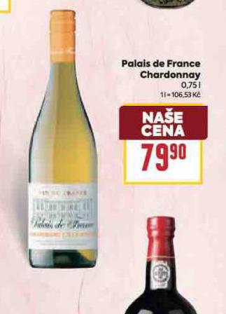 PALAIS DE FRANCE CHARDONNAY