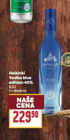 HELSINKI VODKA BLUE EDITION 40%