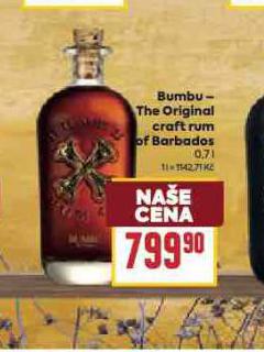 BUMBU - THE ORIGINAL CRAFT RUM OF BARBADOS