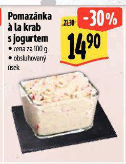 POMAZNKA  LA KRAB S JOGURTEM