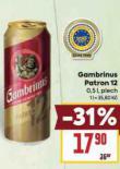 PIVO GAMBRINUS PATRON 12