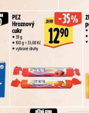 PEZ HROZNOV CUKR