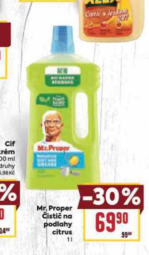 MR. PROPER ISTI NA PODLAHY CITRUS