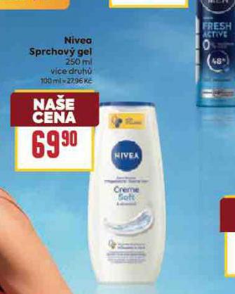 NIVEA SPRCHOV GEL