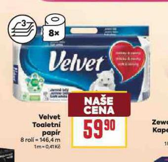 VELVET TOALETN PAPR