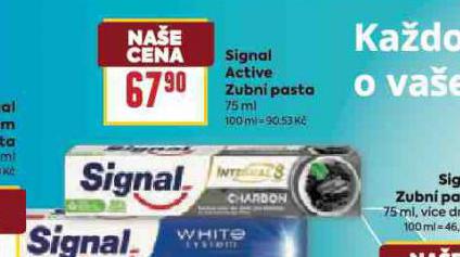 SIGNAL ACTIVE ZUBN PASTA