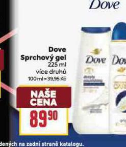 DOVE SPRCHOV GEL