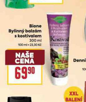BIONE BYLINN BALZM S KONOPM