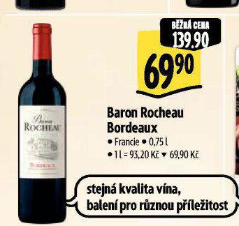 BARON ROCHEAU BORDEAUX