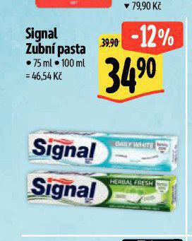 SIGNAL ZUBN PASTA