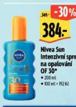 NIVEA SUN INTENZIVN SPREJ NA OPALOVN
