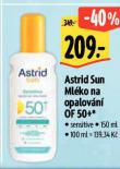 ASTRID SUN MLKO NA OPALOVN
