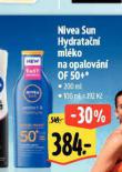 NIVEA SUN HYDRATAN MLKO NA OPALOVN