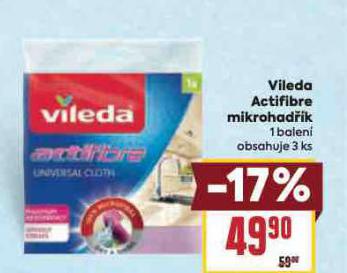 VILEDA ACTIFIBRE MIKROHADK