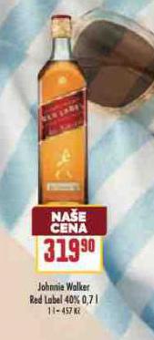 JOHNNIE WALKER RED LABEL