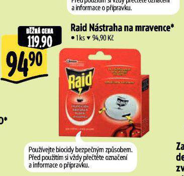 RAID NSTRAHA NA MRAVENCE