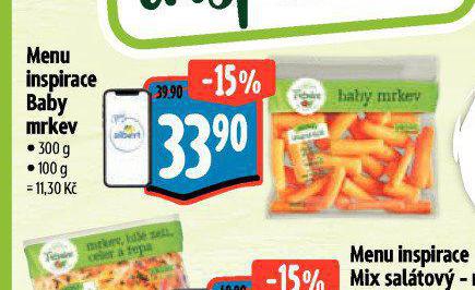 MENU INSPIRACE BABY MRKEV