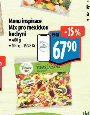 MENU INSPIRACE MIX PRO MEXICKOU KUCHYNI