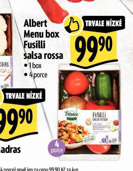 MENU BOX FUSILLI SALSA ROSSA