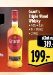 GRANT'S TRIPLE WOOD WHISKY