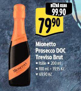 MIONETTO PROSECCO DOC TREVISO BRUT