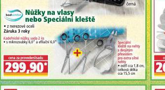 NَKY NA VLASY, SPECILN KLET