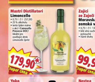 MASTRI DISTILLATORI LIMONCELLO