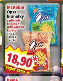 MCROBIN OPSS HRANOLKY