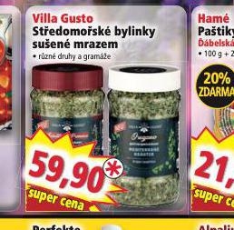 VILLA GUSTO STEDOMOSK BYLINKY SUEN MRAZEM