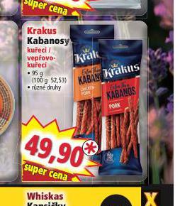 KRAKUS KABANOSY