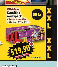 WHISKAS KAPSIKY PRO KOKY