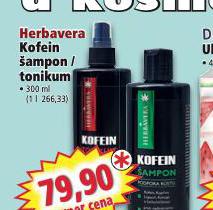 HERBAVERA KOFEIN AMPON, TONIKUM